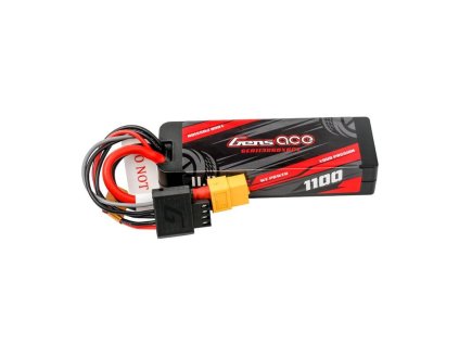 Lipo Gens ace G-Tech 1100mAh 11.1V 3S1P 60C GRP-76 Hardcase batéria s konektorom XT60