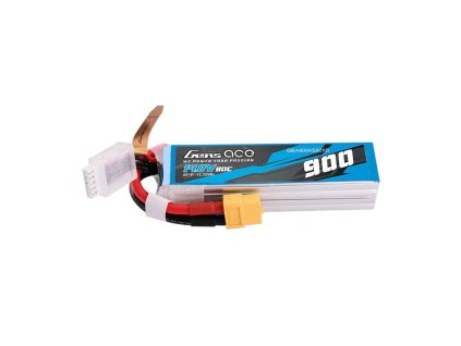 Lipo Gens Ace 900mAh 14,8V 80C 4S1P batéria s konektorom XT60