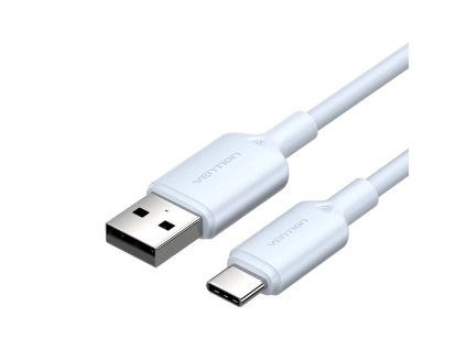 Kábel USB 2.0 A na USB-C 3A Vention CTQLF 1M (modrý)