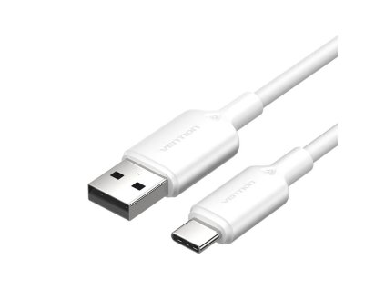 Kábel USB 2.0 A na USB-C 3A Vention CTQWF 1M (biely)
