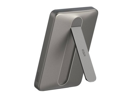 Magnetická powerbanka ESR Qi2 MagSlim 5000 mAh so stojanom (piesok)