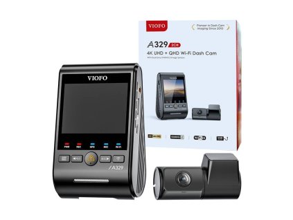 VIOFO A329 2CH 4K 60FPS + 2K WiFi, GPS