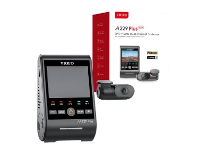 VIOFO A229 PLUS 2CH 2K + 2K WiFi, GPS
