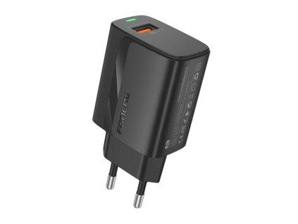 Foneng EU64 USB-A nabíjačka čierna