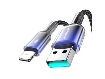 Kabel USB-A Lightning Joyroom S-A42 3A 1,2m czarny