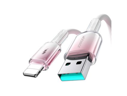 Kabel USB-A Lightning Joyroom S-A42 3A 1,2m biely