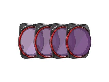 Sada 4 filtrov Freewell Bright Day pre DJI Air 3 (Wybierz wariant Zestaw 4 filtrów Freewell Bright Day)