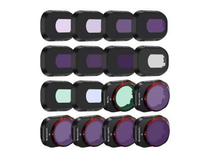 Sada 16 filtrov Freewell pre dron DJI Mini 4 Pro Mega Pack (Wybierz wariant Zestaw 16 filtrów Freewell)