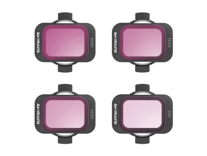 Set of 4 filters ND 8/16/32/64 Sunnylife for DJI Avata 2 (Wybierz wariant Zestaw 4 filtrów ND 8/16/32/64)