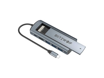 Adaptér 7w1 HUB Blitzwolf BW-TH5 USB-C