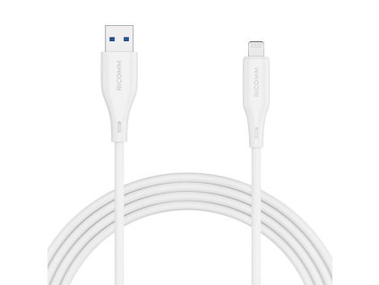 Kábel USB-A na Lightning Ricomm RLS004ALW 1,2 m