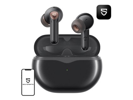 Slúchadlá TWS Soundpeats Air 4 Pro, ANC (čierne)