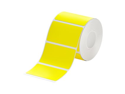 T50*30-230 Dvojfarebné štítky do tlačiarne (žlté)