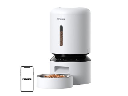 Dávkovač krmiva Petlibro Granary WiFi, 5 l (biely)