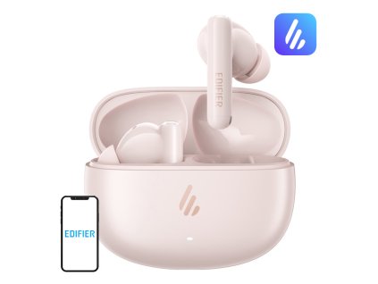 Slúchadlá Edifier X5 Pro V25 TWS (ružové) - nové 2025 (Wybierz wariant Słuchawki Edifier X5 Pro V25 TWS (różowe) - nowość 2025)