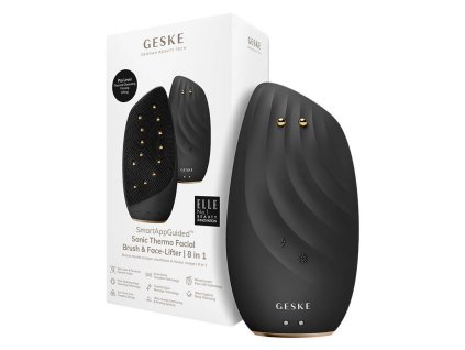 Sonic Thermo Facial Brush & Face-Lifter 8in1 Geske with APP (gray)