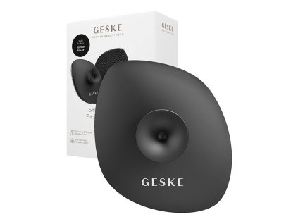 Čistiaca kefka na tvár 4v1 s rukoväťou Geske s aplikáciou (sivá)