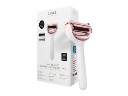 Mikroihlový valček na tvár a telo 8v1 Geske s aplikáciou (hviezdne svetlo)