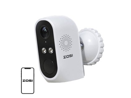 Vonkajšia IP kamera so solárnym panelom ZOSI C1Pro WiFi 3MP IP66