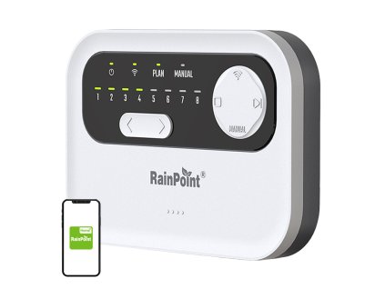 RainPoint WiFi 8-zónový regulátor zavlažovania