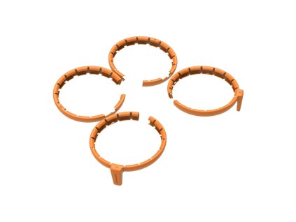 Ochranné kryty vrtúľ Sunnylife pre DJI Flip (oranžové)