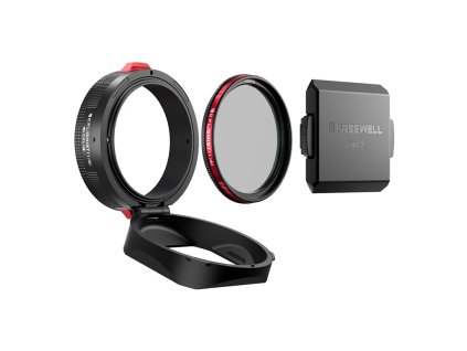 Slnečná clona Freewell pre Fuji GFX 100RF (čierna)