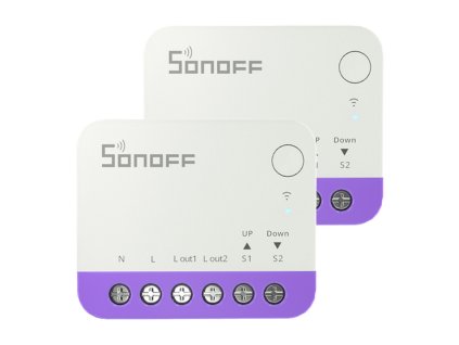 Sonoff MINI-RBS WiFi inteligentný mini roletový spínač (2 ks)