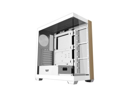 Počítačová skriňa Darkflash DS900W bez ventilátorov (biela)