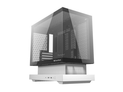 Počítačová skriňa Darkflash F1 (biela) + 6 ventilátorov ARGB