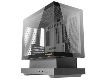 Počítačová skriňa Darkflash F1 (čierna) + 6 ventilátorov ARGB