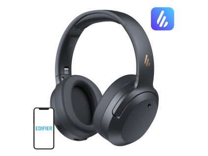 Slúchadlá Edifier W820NB Plus V25 (sivé) (Wybierz wariant Słuchawki Edifier W820NB Plus V25 (szare))