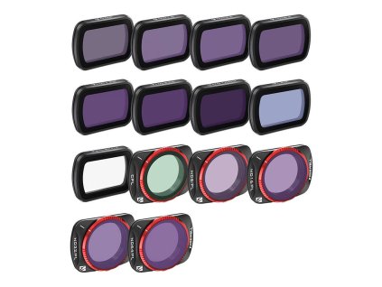 14 filtrov Voľne použiteľné pre DJI Osmo Pocket 3 (Wybierz wariant Zestaw 14 filtrów Freewell)
