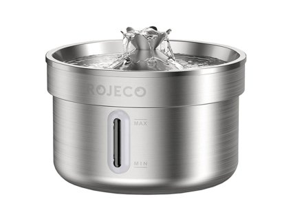 Nerezová fontána / napájačka pre psov a mačky 2l Rojeco