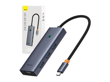 Rozbočovač 5v1 Baseus UltraJoy 5-portový (1xHDMI4K@30Hz + 4xUSB 3.0)