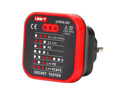 Tester zásuviek UNI-T UT07A-EU