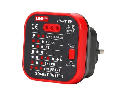 Tester zásuviek UNI-T UT07B-EU