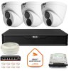 zestaw monitoringu ip bcs point 3x kamera bcspeip28fwr3ai2 rejestrator z dyskiem 1tb 2437aa1e7231f