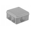 puszka hermetyczna 100 x 100 x 50 dawik ip65 bezhalogenowa szara pawbol sbox 106 54ee21d302149