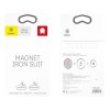 Magnetický držiak telefónu Baseus Iron Suit kit - čierny