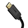 Baseus 2x kábel HDMI 2.0 4K 30Hz, 3D, HDR, 18 Gb/s, 8 m (čierny)