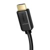 Baseus 2x kábel HDMI 2.0 4K 30Hz, 3D, HDR, 18 Gb/s, 8 m (čierny)