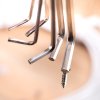 Sady šesťhranných kľúčov 1,5-6 mm Deli Tools EDL3080 (strieborná)