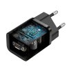 Rýchlonabíjačka Baseus Super Si 1C 25W s káblom USB-C na USB-C 1 m (čierna)