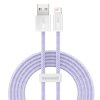 Baseus Dynamic kábel USB na Lightning, 2,4 A, 2 m (fialový)