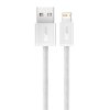 Baseus Dynamický kábel USB na Lightning, 2,4 A, 2 m (biely)