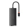 Rozbočovač Baseus Lite 4v1 USB-C na 4x USB 3.0 + USB-C, 25 cm (čierny)