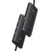 Rozbočovač Baseus Lite 4v1 USB-C na 4x USB 3.0 + USB-C, 25 cm (čierny)