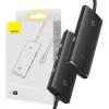 Rozbočovač Baseus Lite 4v1 USB-C na 4x USB 3.0 + USB-C, 25 cm (čierny)