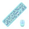 Bezdrôtový set klávesnica + myš MOFII 666 2.4G (modrá)