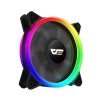 Súprava počítačového ventilátora ARGB Darkflash DR12 Pro 3v1 120x120 (čierna)